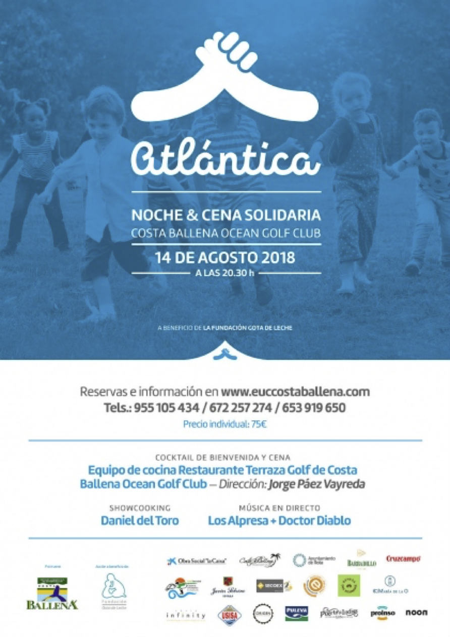 Proyecto Atlántica: a la venta las invitaciones para la Cena y Noche Solidaria de Costa Ballena